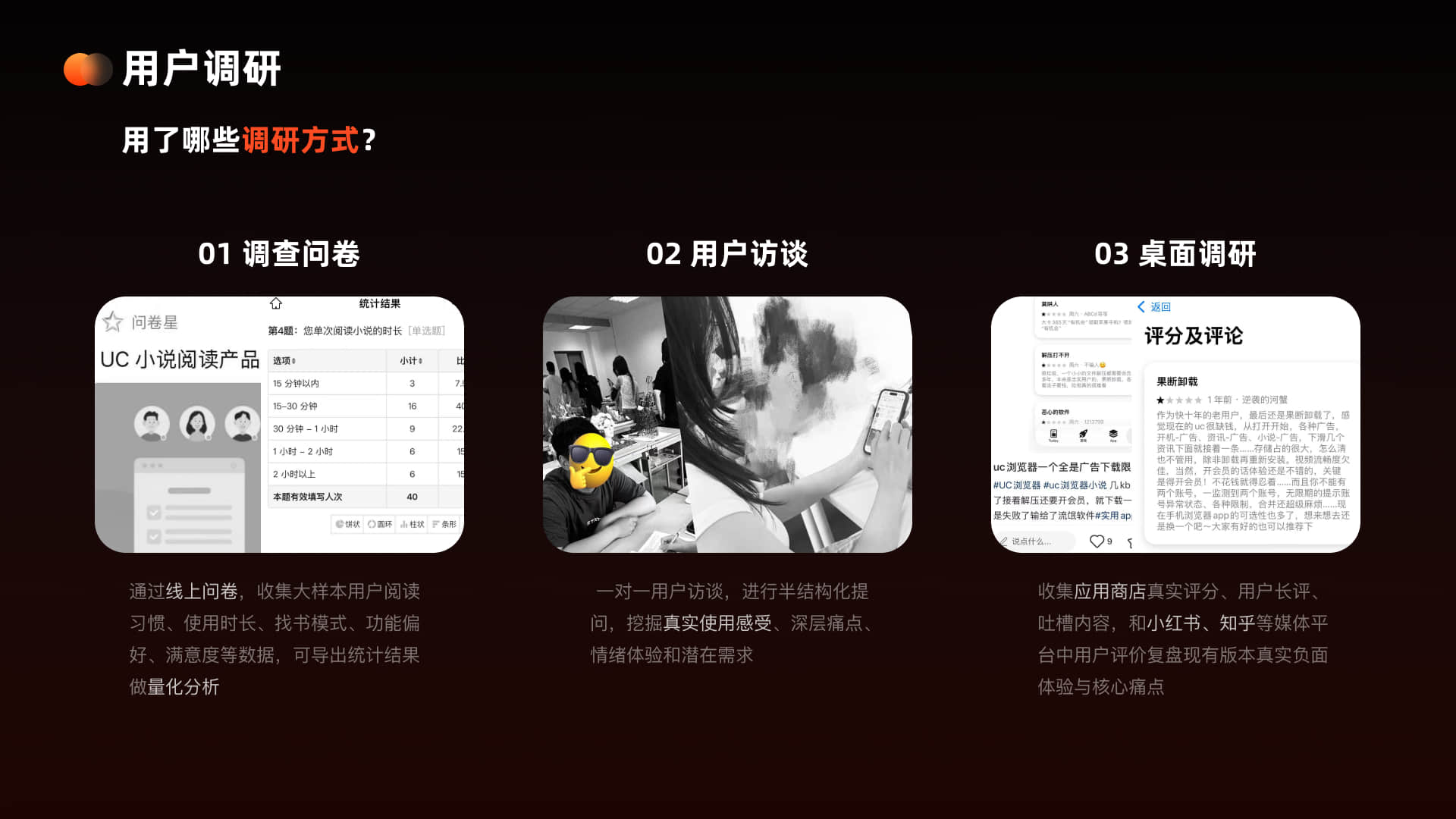 用户调研方式
